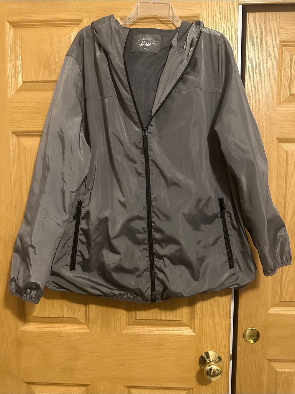 G.H. Bass & Co. Women's Hooded Utility Jacket - Gray